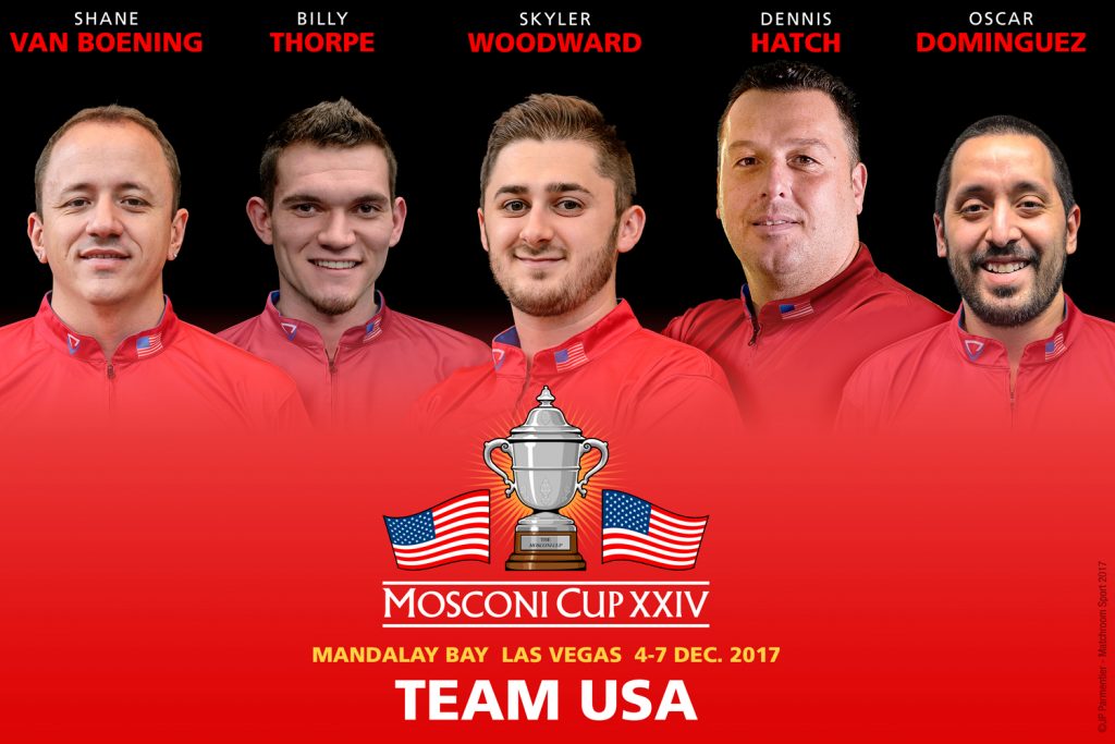 2017 Mosconi Cup Final Team USA 5 Players are? Professor Q Ball's