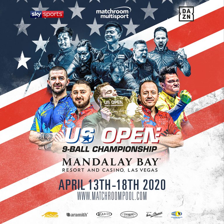 US OPEN 9BALL CHAMPIONSHIP TICKETS ON SALE SEPT 25 Matchroom Pool